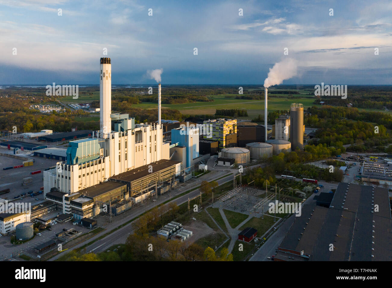 Industrial Waste Management High Resolution Stock Photography and