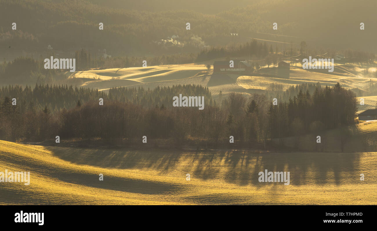 Light And Shadow Rural Villages High Resolution Stock Photography and ...