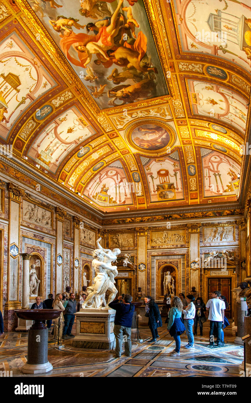 Galleria Borghese,Rome,Italy Stock Photo