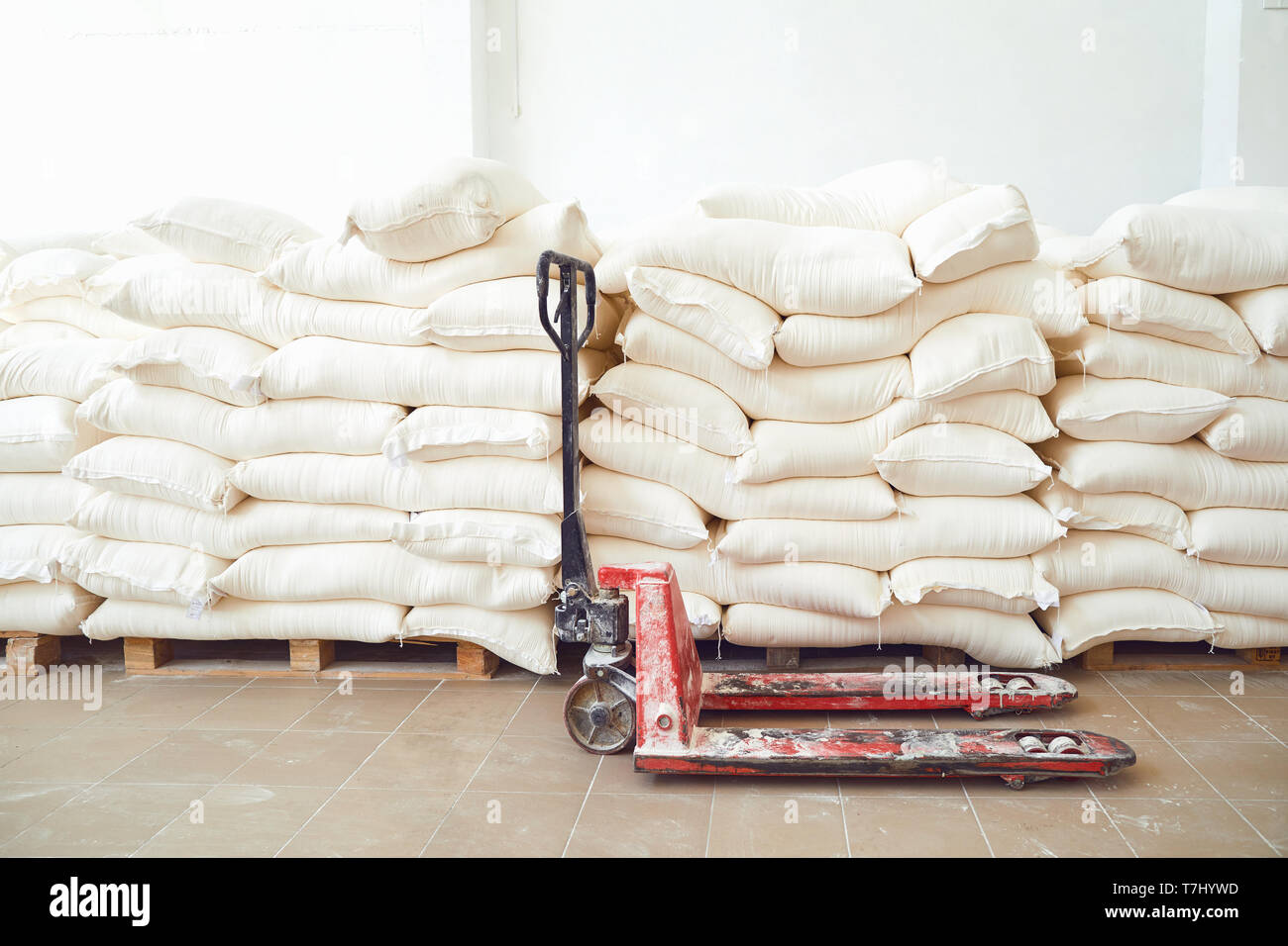 Bags flour factory hires stock photography and images Alamy