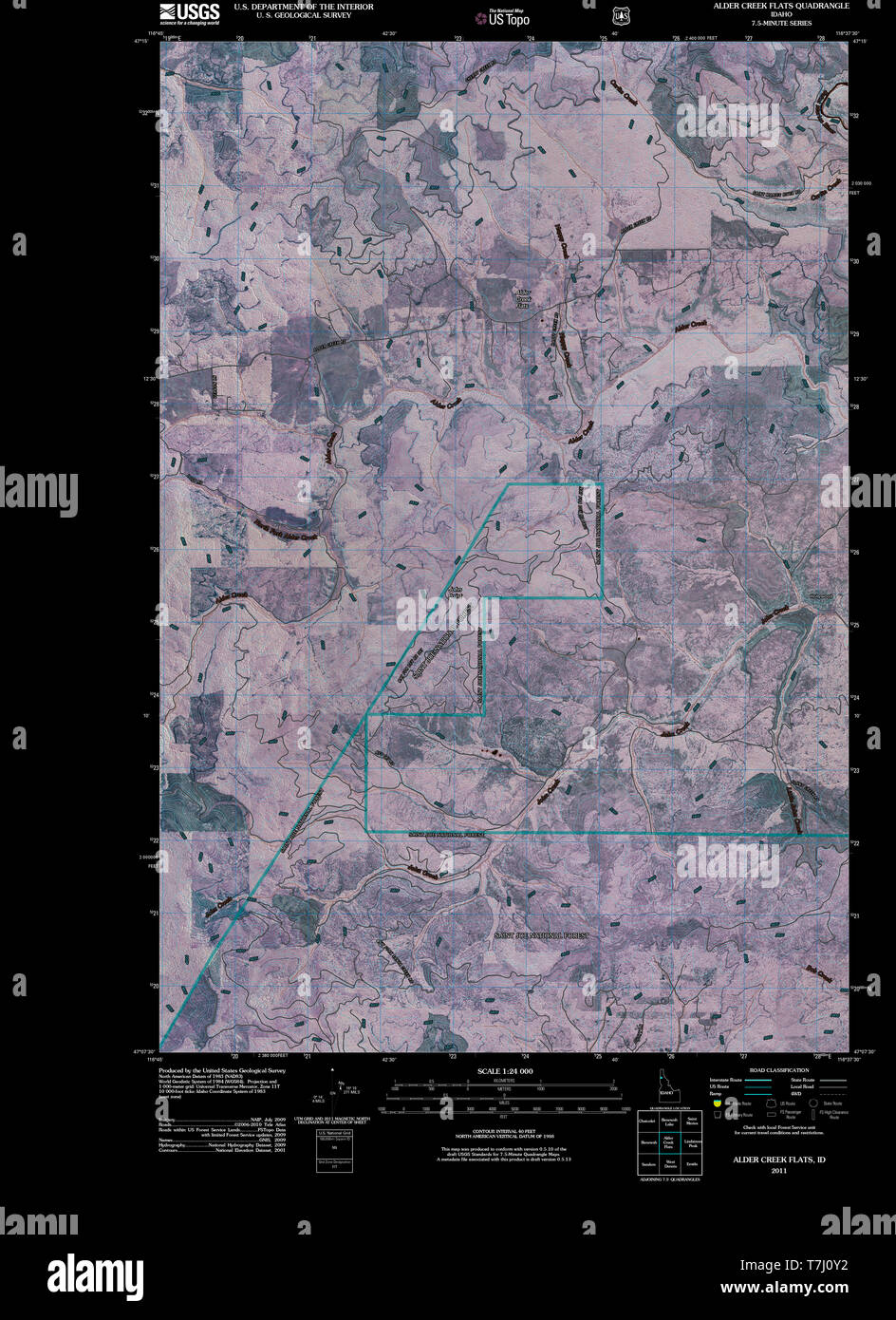 Alder flats map hires stock photography and images Alamy