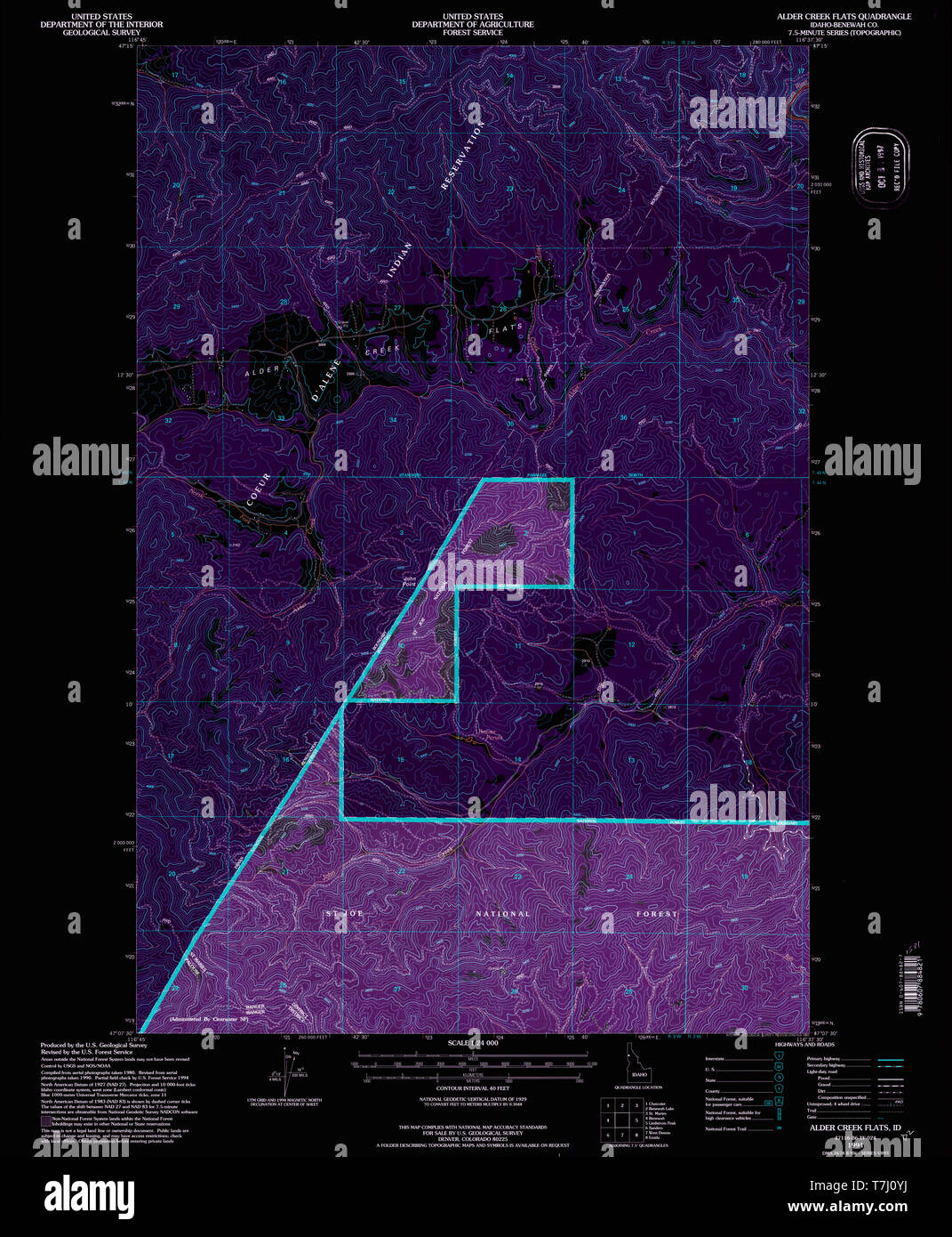 Alder flats map hires stock photography and images Alamy