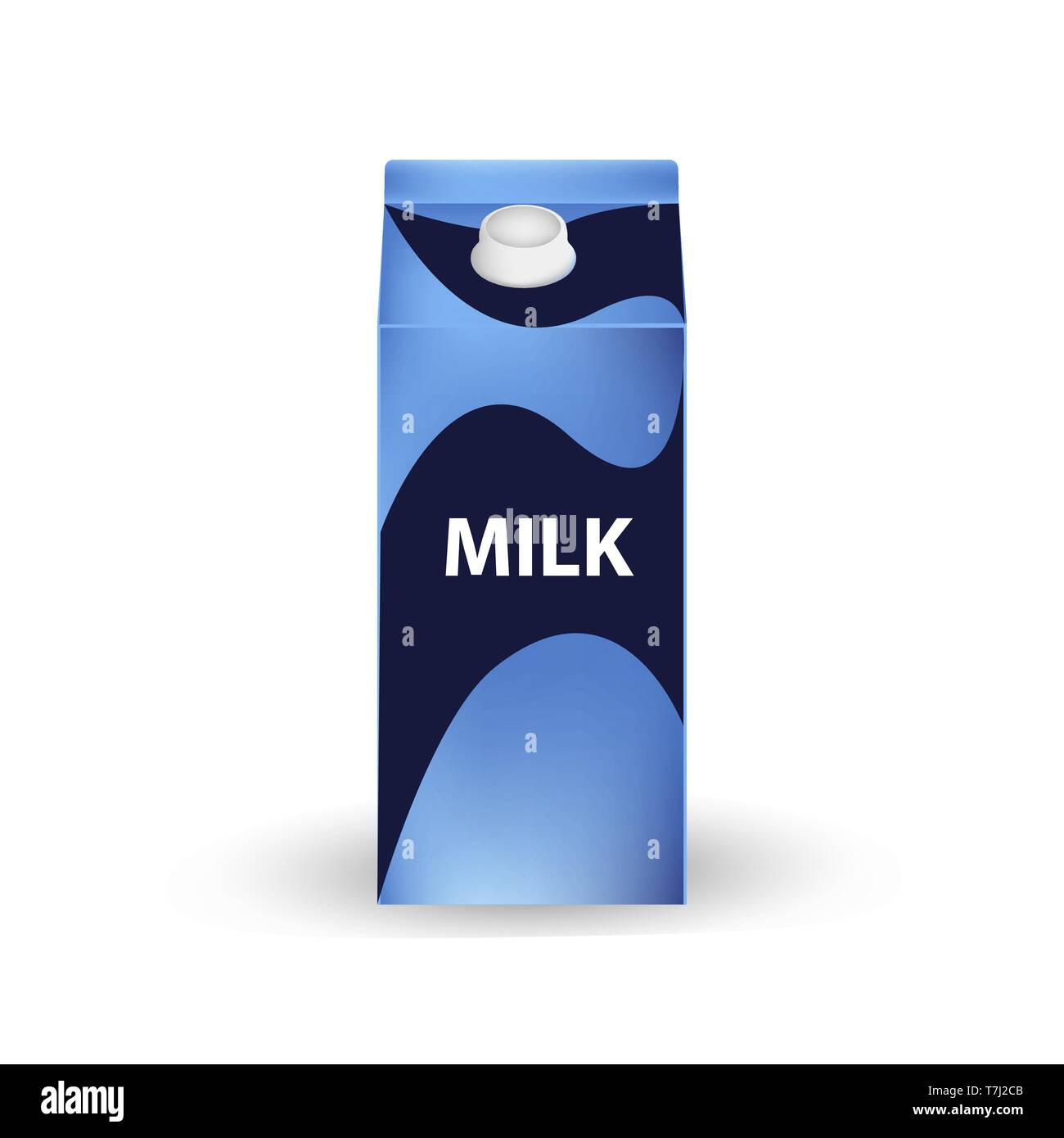 Milk bottle template white vector plastic isolated food mock-up drink ...