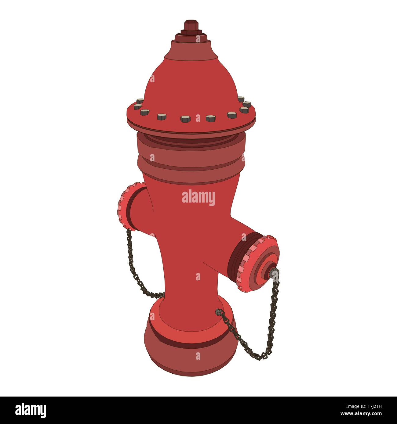 Hydrant fire vector water icon safety emergency department illustration ...