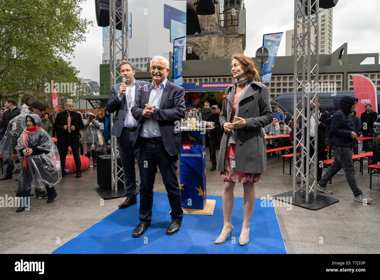 SPD Meeting before UE elections  with Frans Timmermans (Photo by Beata Siewicz / Pacific Press) Stock Photo