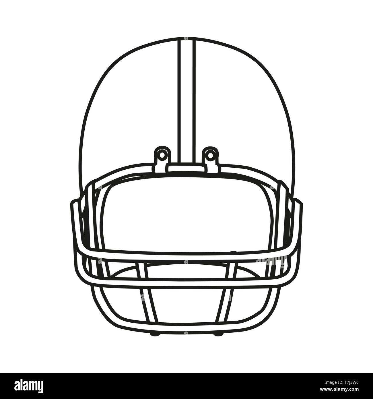 football helmet clipart
