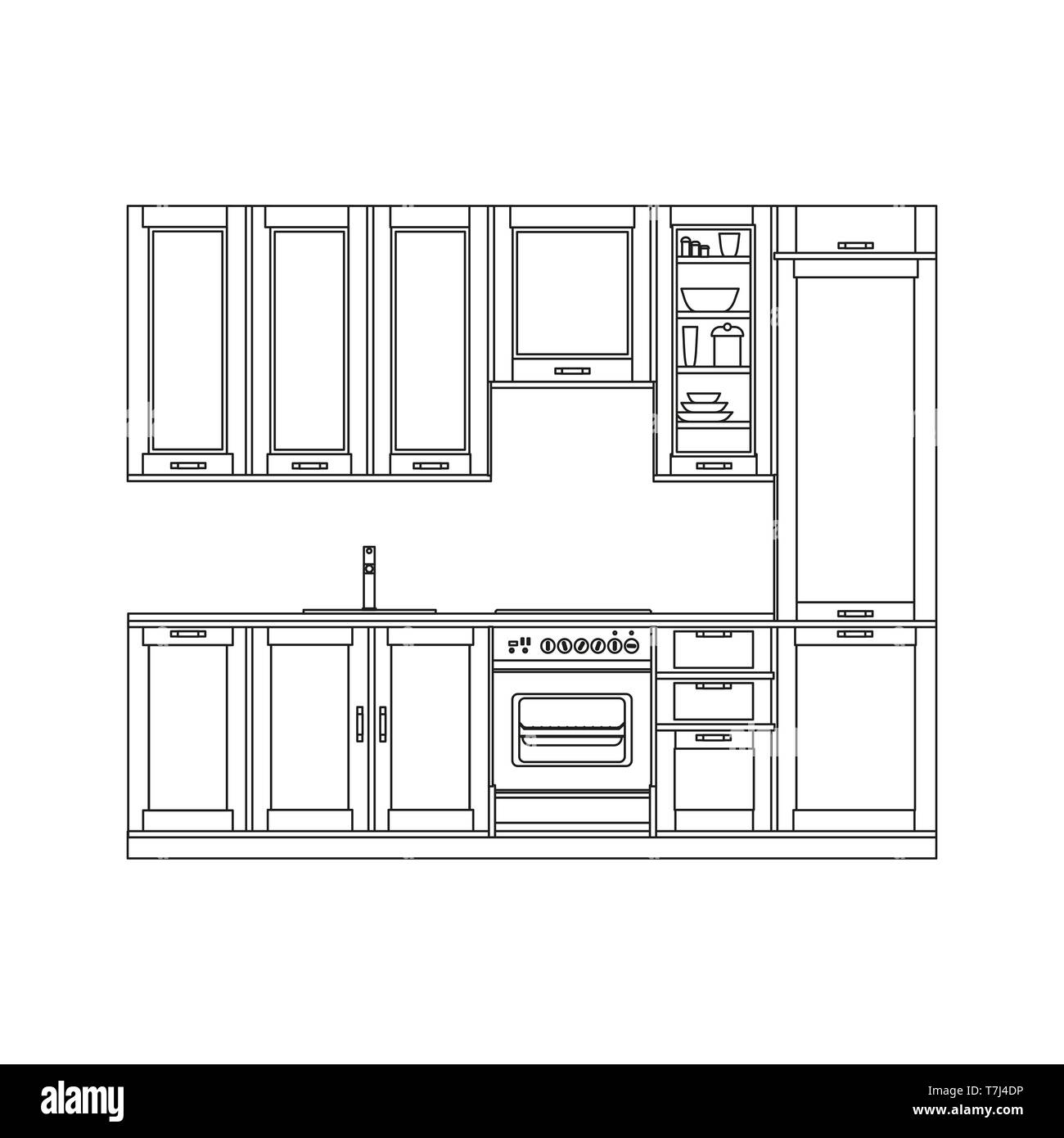 Contour vector vectors hi-res stock photography and images - Alamy