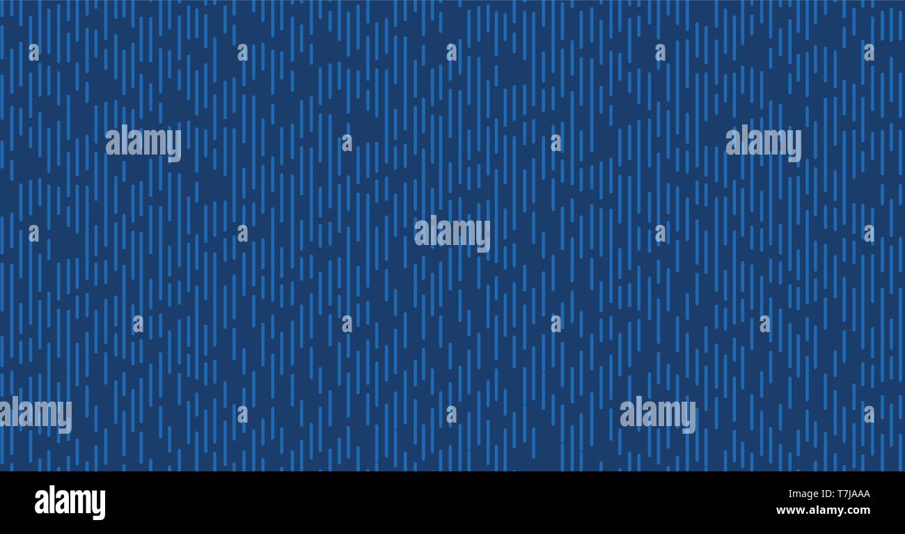 Blue background with line marks Stock Vector