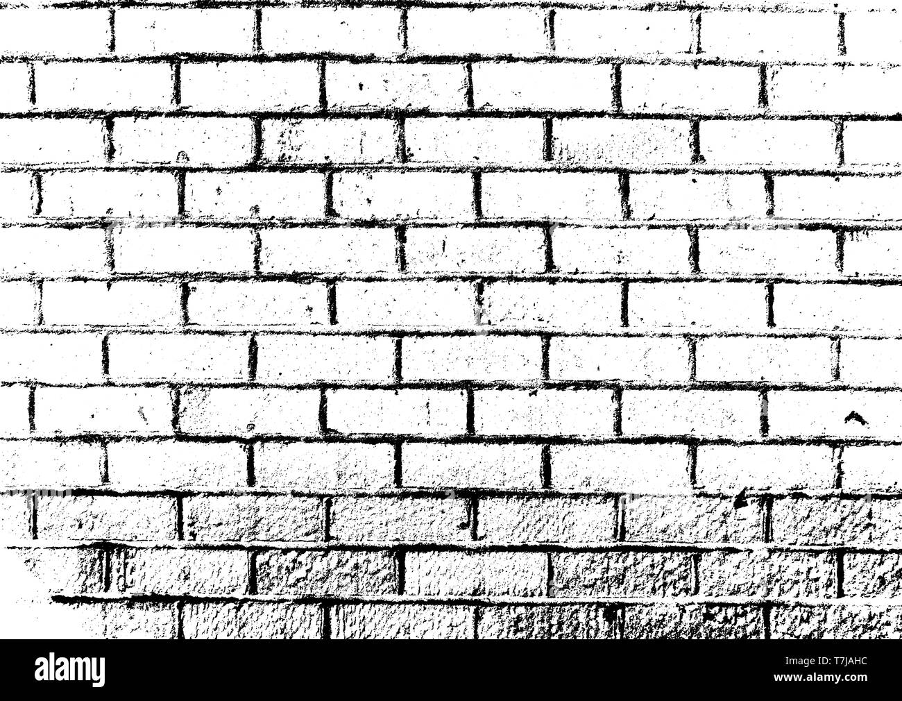 Detailed background of a grunge style brick wall texture Stock Photo ...