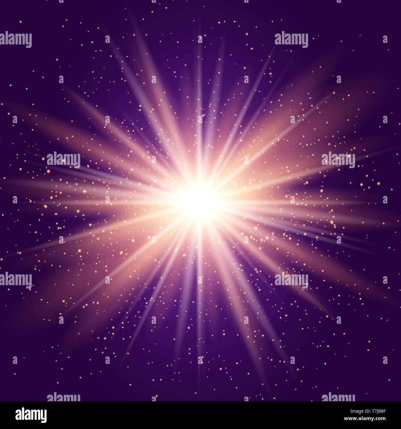 Abstract background with a starburst design Stock Photo - Alamy