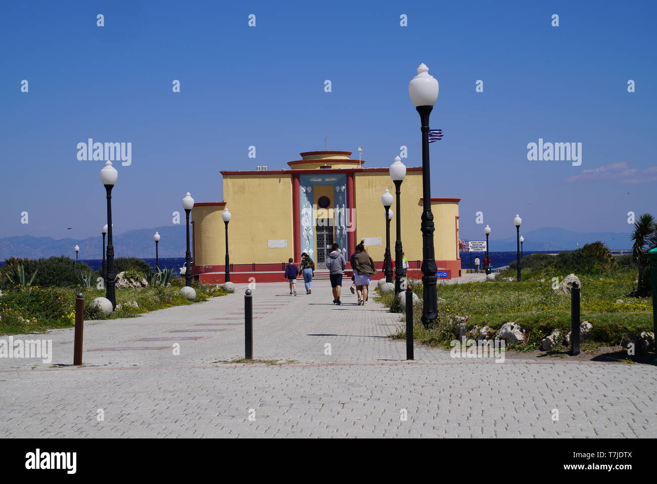 The Aquarium of Rhodes Stock Photo - Alamy