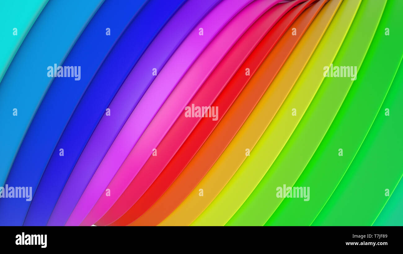 Render of 3D Geometric Abstract Background Stock Photo - Alamy