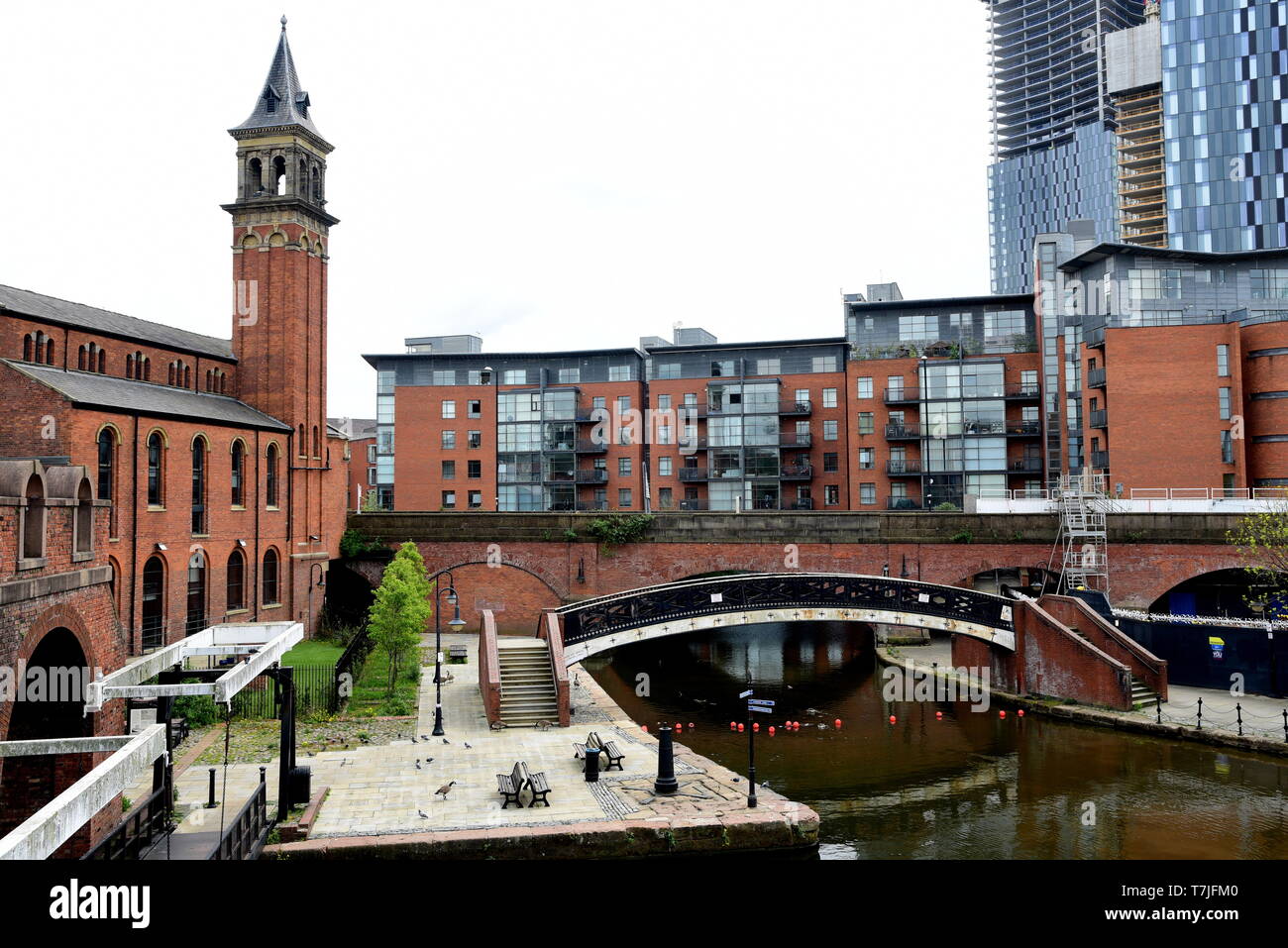 Castlefield in Manchester Stock Photo Alamy