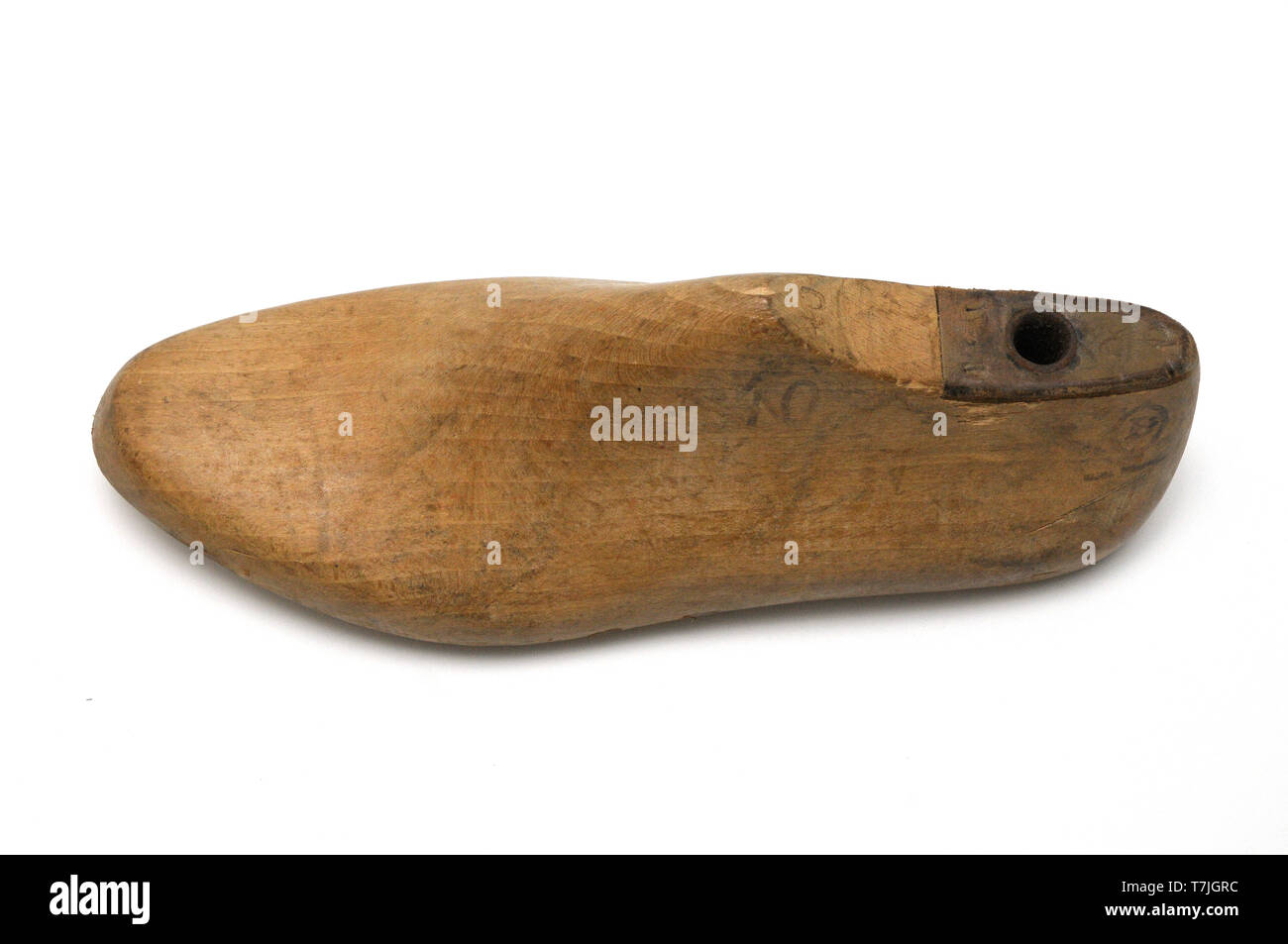 old vintage wooden lash Stock Photo