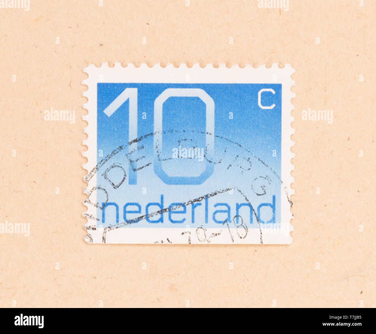 Stamp netherlands postage value hires stock photography and images Alamy