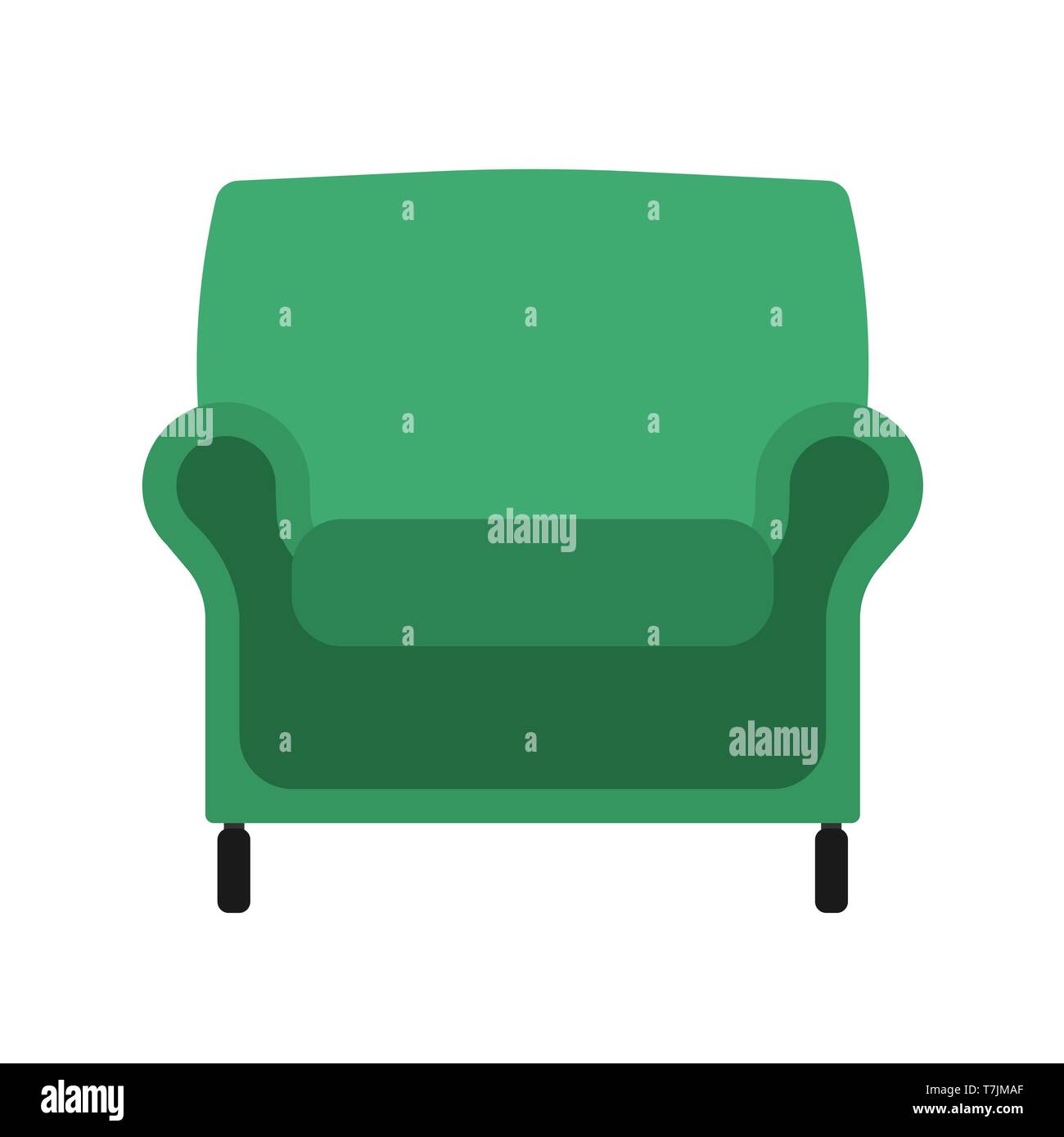 Cartoon Armchair Stock Vector Images - Alamy