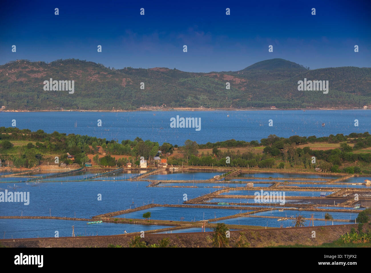 Landscape at Tuy Hoa, Ganh Da Dia, Phu Yen Province, Vietnam, Asia Stock Photo