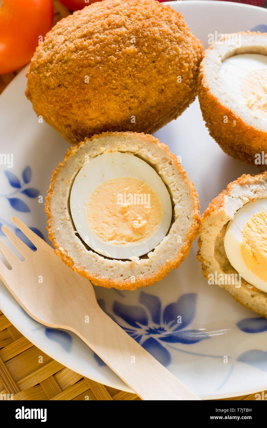 Picnic eggs are hard boiled eggs hires stock photography and images
