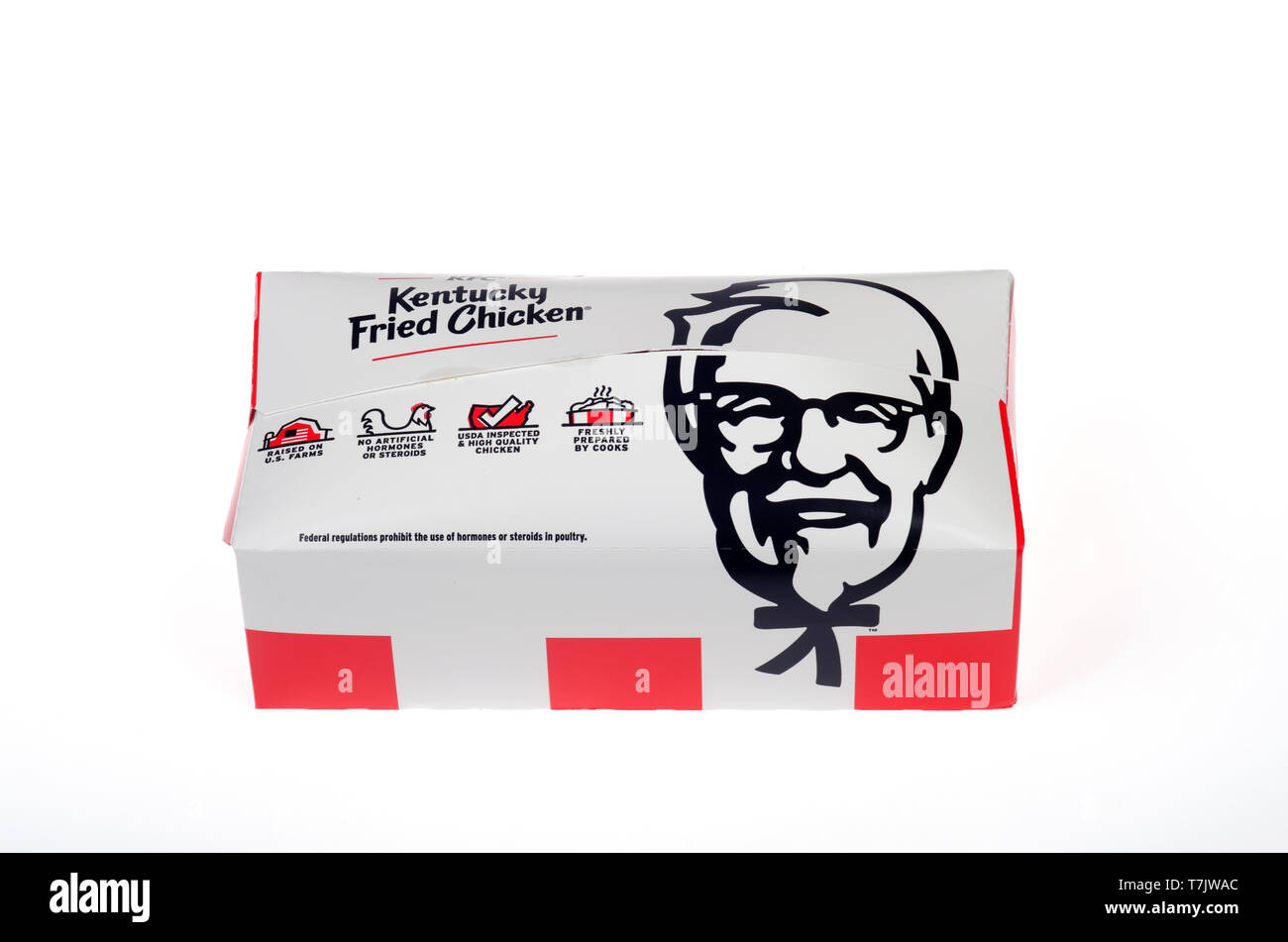 KFC meal box Stock Photo