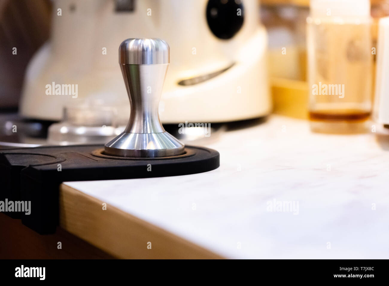 stainless steel tamper.barista equipment.heavy tamper for professional