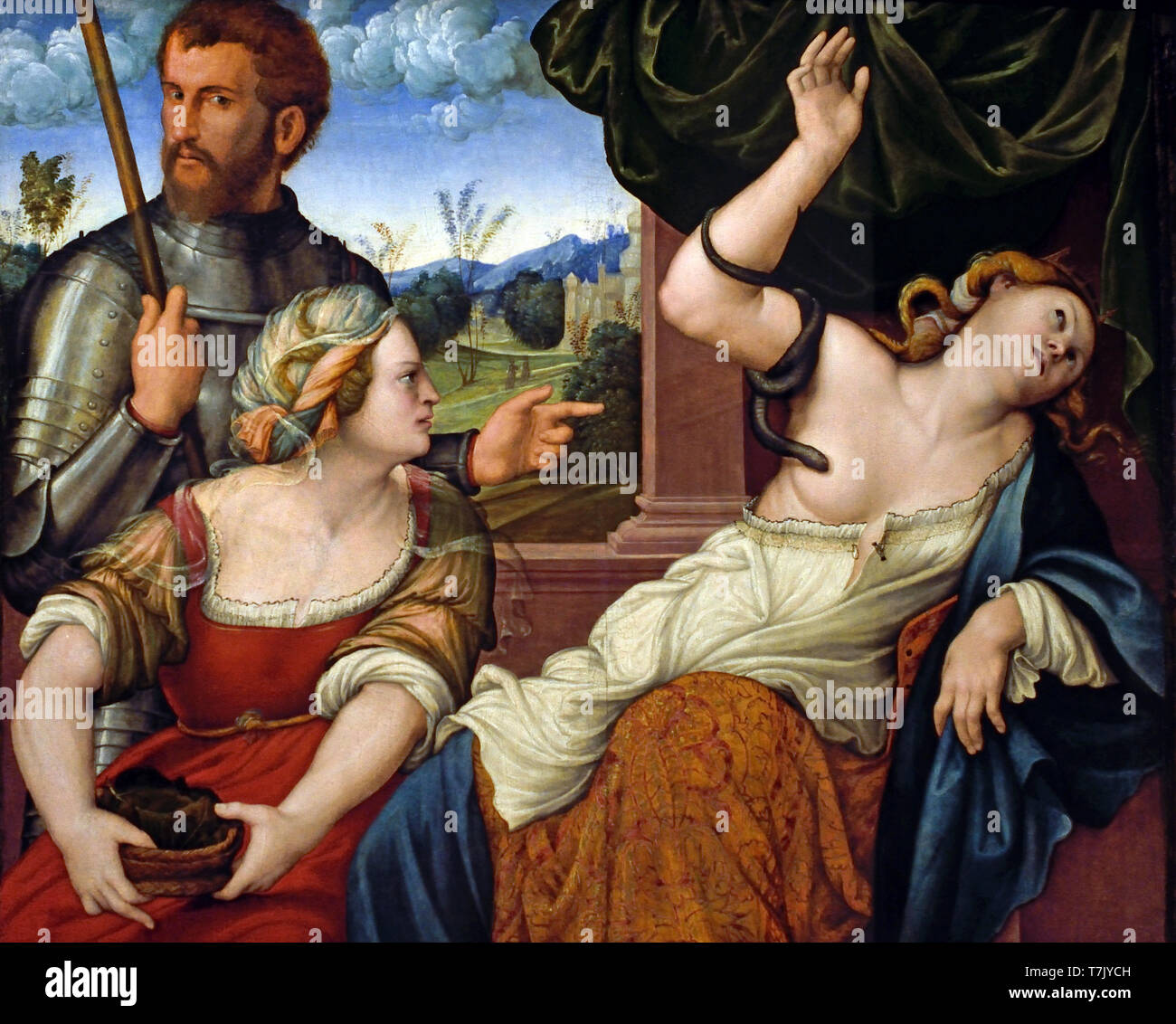 The Death of Cleopatra, 1520 by Girolamo Marchesi da Cotignola, 1480