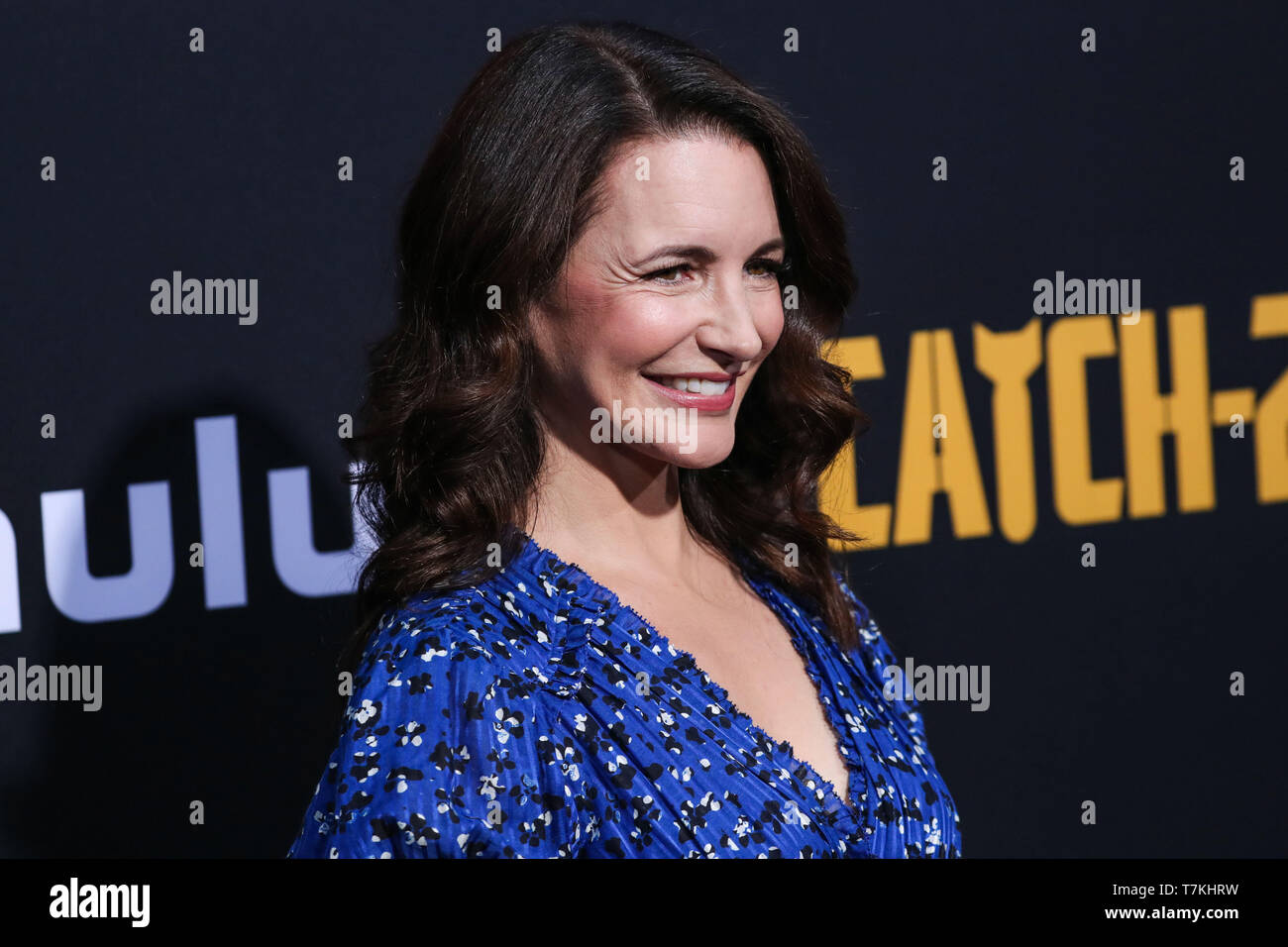 Hollywood, United States. 07th May, 2019. HOLLYWOOD, LOS ANGELES, CALIFORNIA, USA - MAY 07: Actress Kristin Davis wearing Ulla Johnson arrives at the Los Angeles Premiere Of Hulu's 'Catch-22' held at the TCL Chinese Theatre IMAX on May 7, 2019 in Hollywood, Los Angeles, California, United States. (Photo by Xavier Collin/Image Press Agency) Credit: Image Press Agency/Alamy Live News Stock Photo