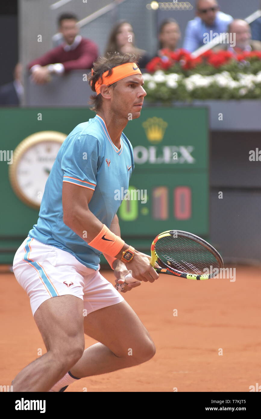 Madrid, Spain. 08th May, 2019. Tennis 2019 Mutua Madrid Open Tennis