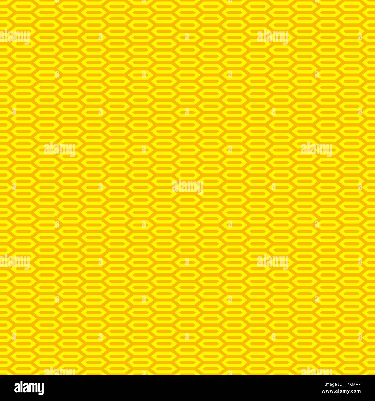 Vector illustration of seamless geometric pattern with honeycombs Stock ...