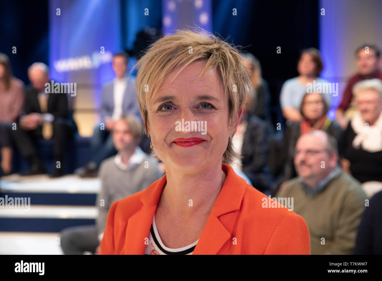 Ellen Ehni bei der Wahlarena zur Europawahl im WDR-Studio BS4, Köln, 07.05.2019 Stock Photo