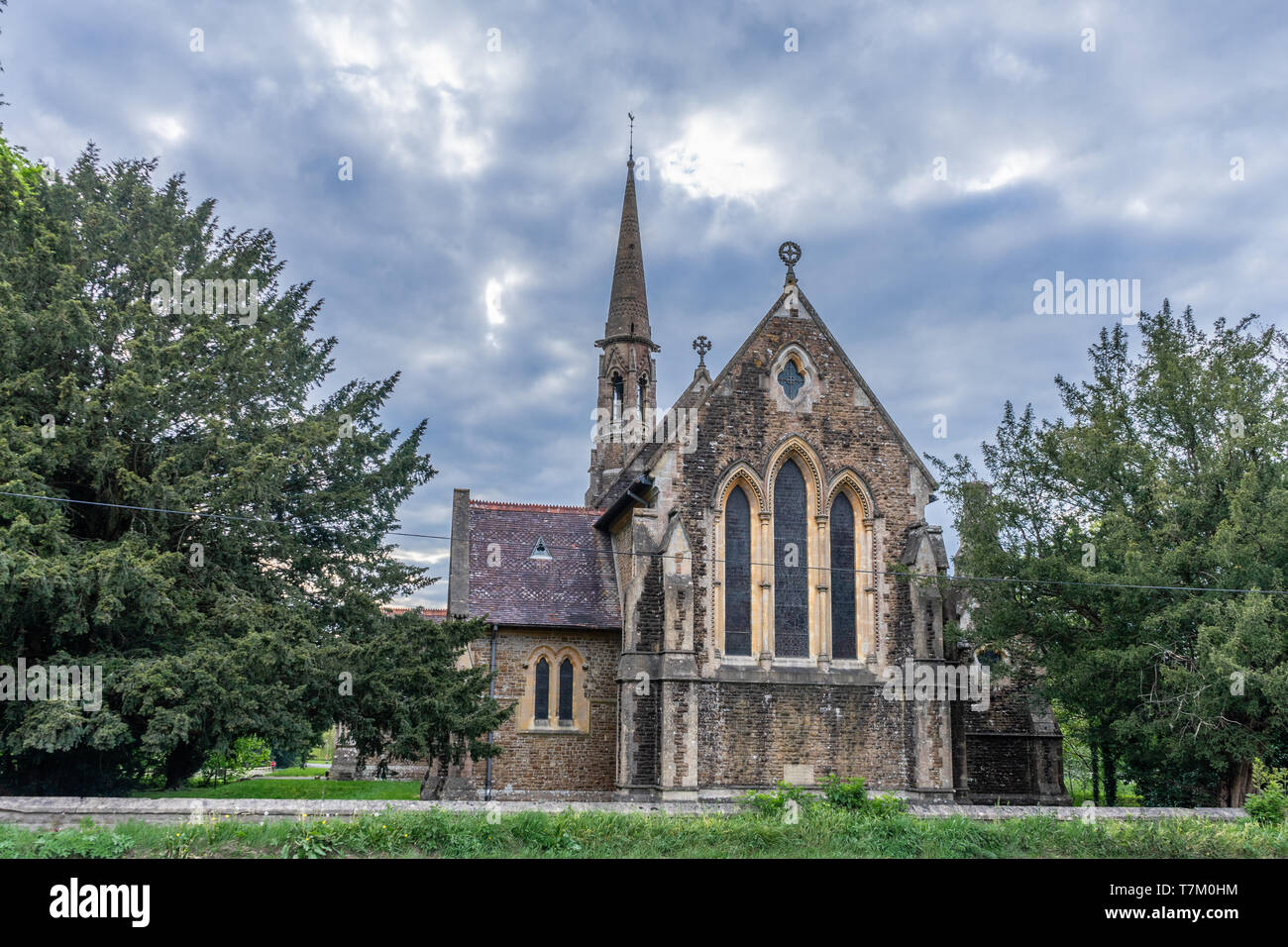 St Mary's Church, South Tidworth, WIltshsire, England, UK Stock Photo