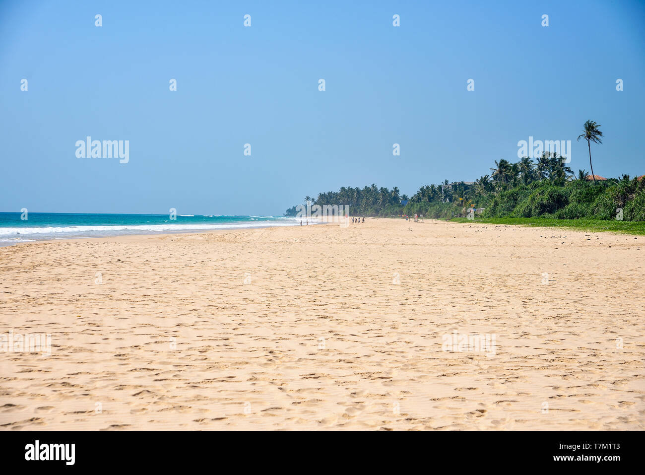 Beach sea sand sky landscape hi-res stock photography and images - Alamy