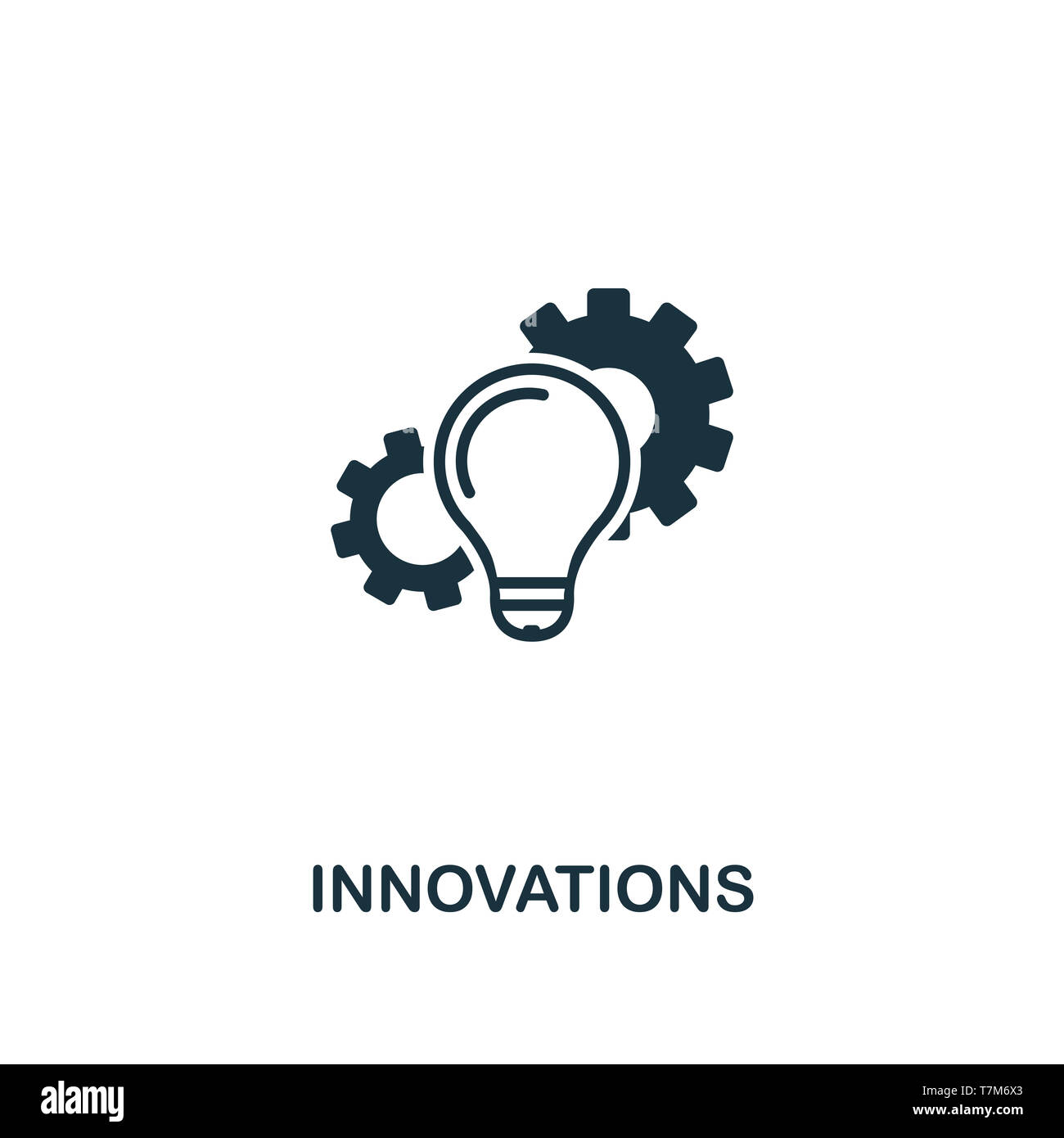 Innovations icon. Premium style design from startup collection. UX and ...