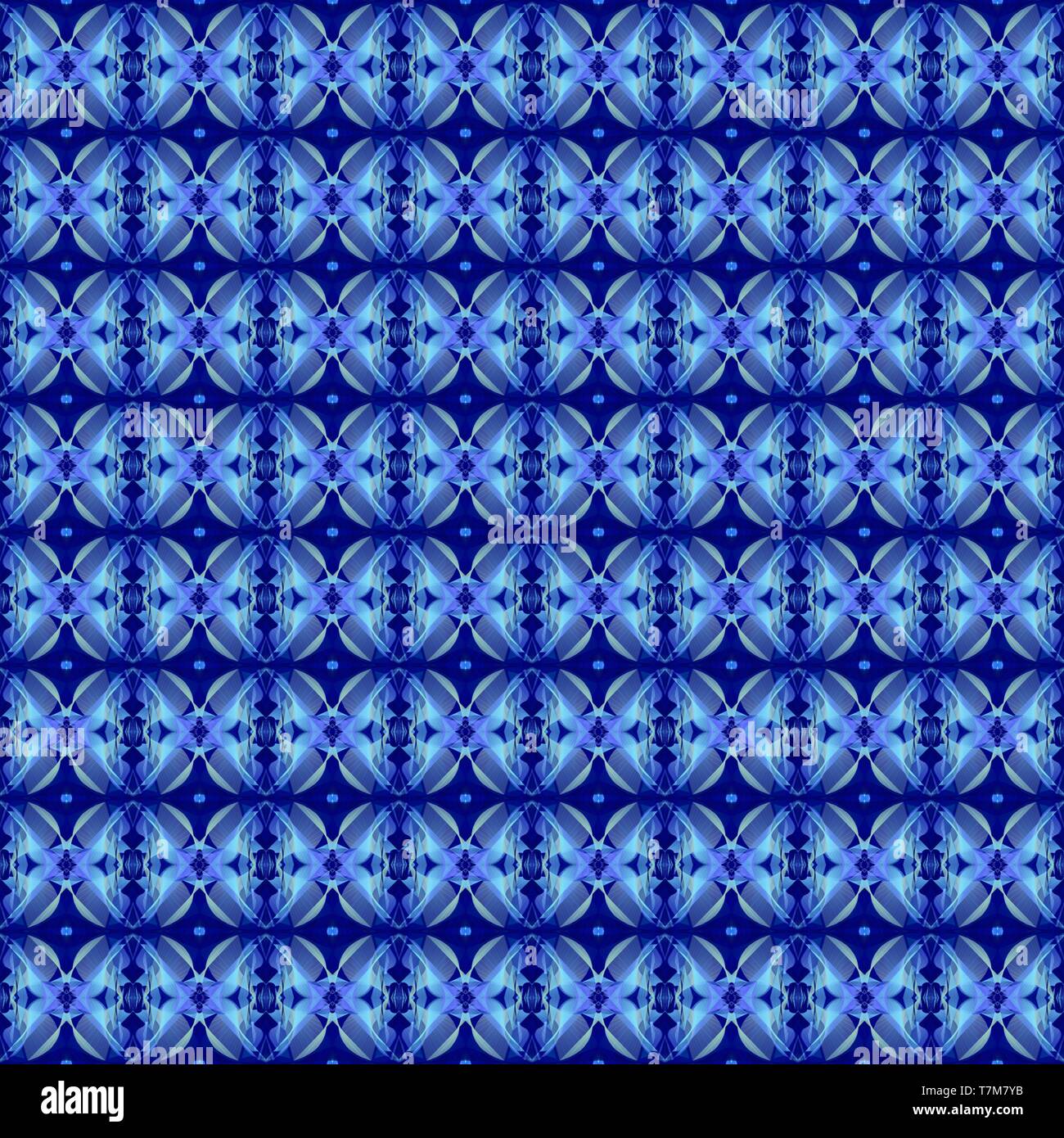 illustration with midnight blue, sky blue and navy blue colors ...
