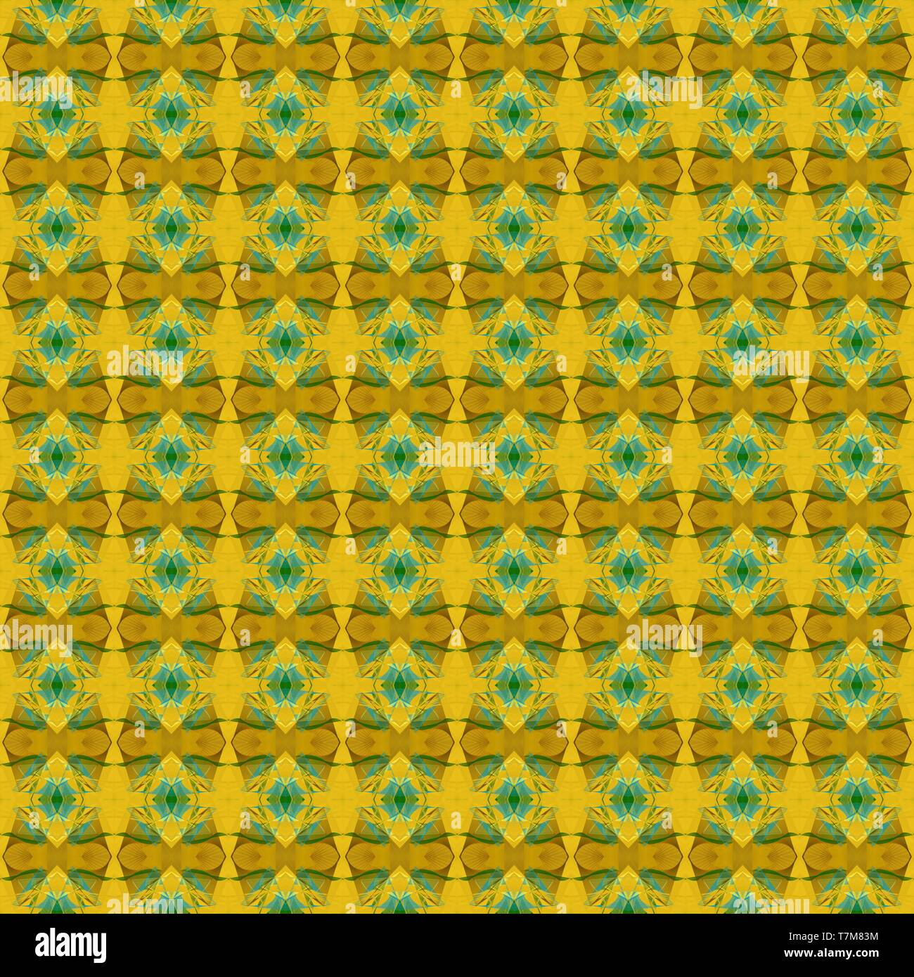 graphic with golden rod, sea green and olive drab colors. seamless ...