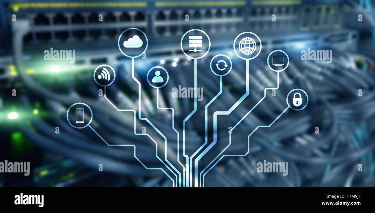 Iot Internet Of Things Information Communication Network
