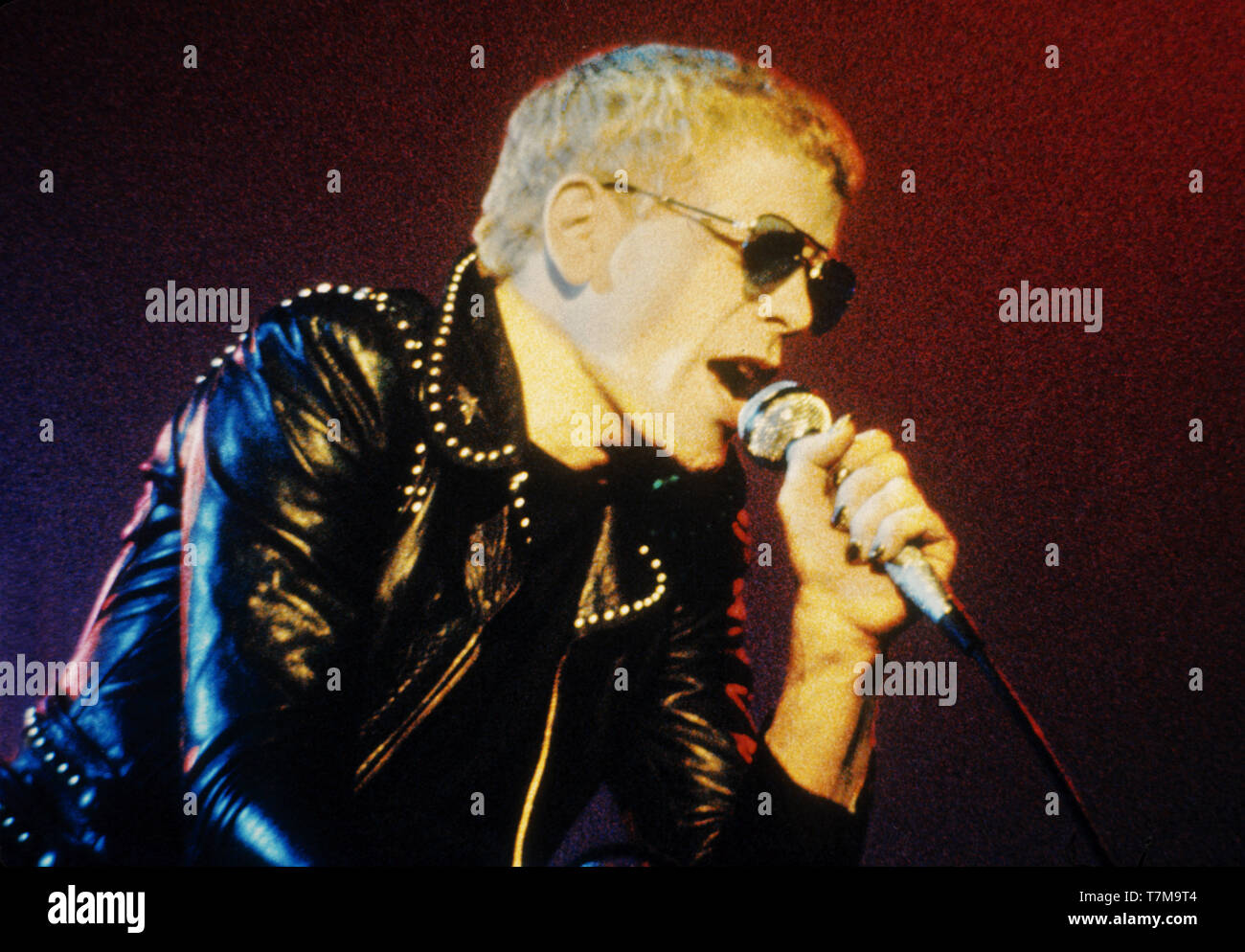AMSTERDAM, NETHERLANDS: Lou Reed performs live on stage at the Carre ...