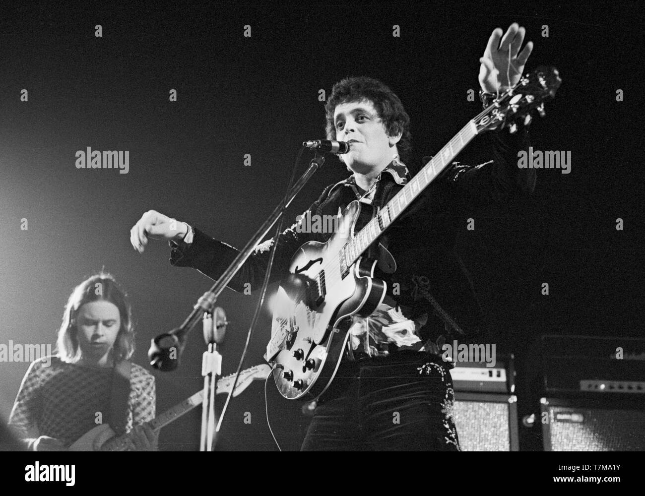 Amsterdam, Netherlands - SEPTEMBER 30: Lou Reed performs live on stage ...