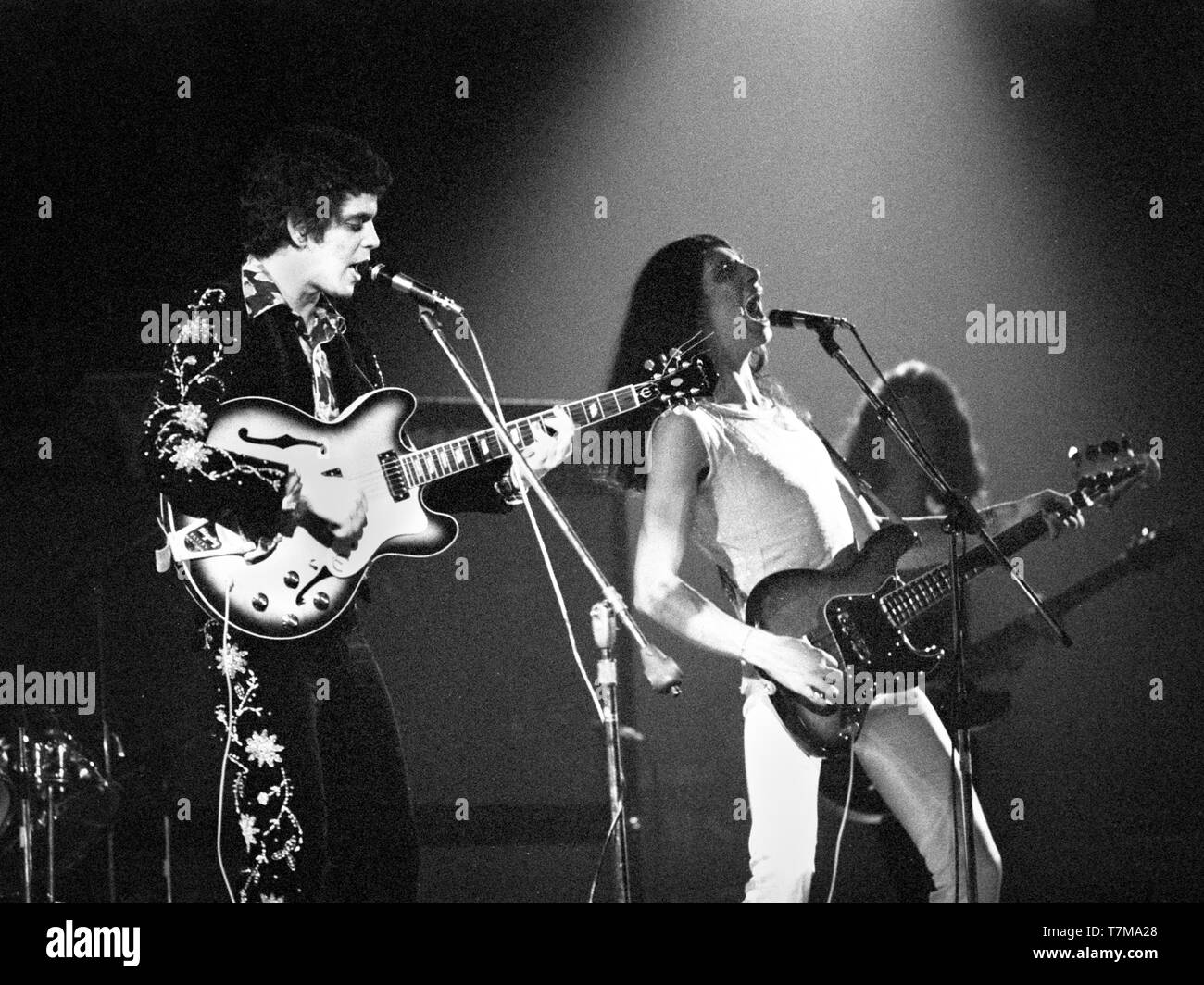 Amsterdam, Netherlands - SEPTEMBER 30: Lou Reed performs live on stage ...