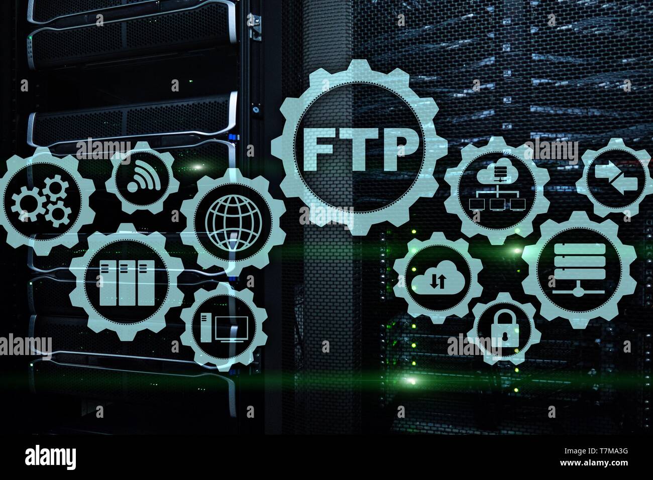 FTP. File Transfer Protocol. Network Transfer data to server on