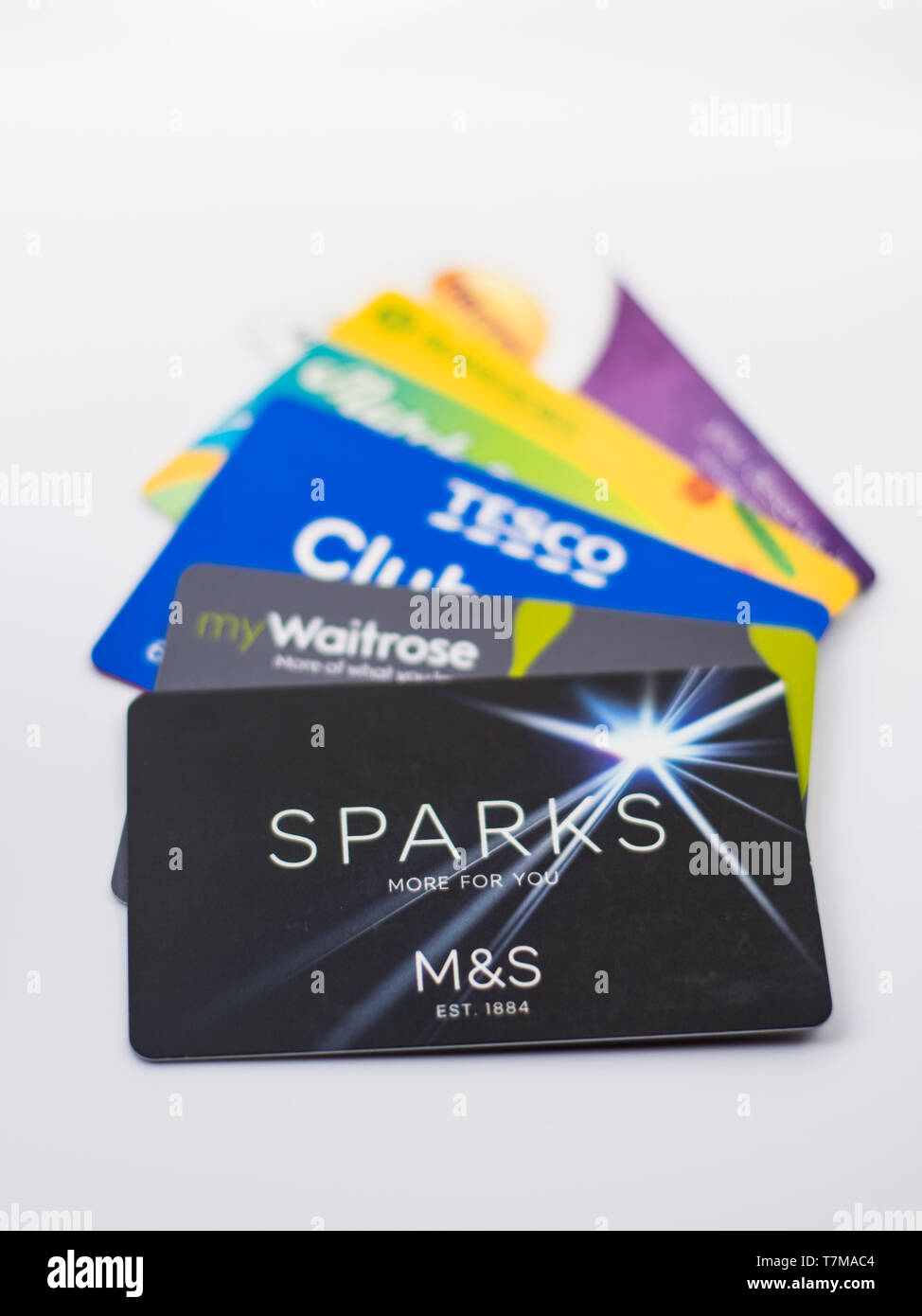 Loyalty Card UK M&S Sparks, Tesco Clubcard, Nectar, Morrisons more, My