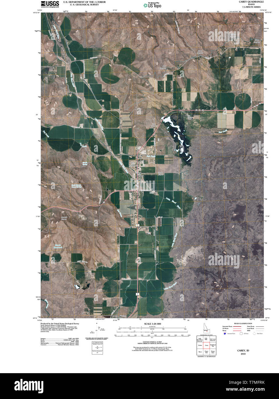 Carey map hires stock photography and images Alamy