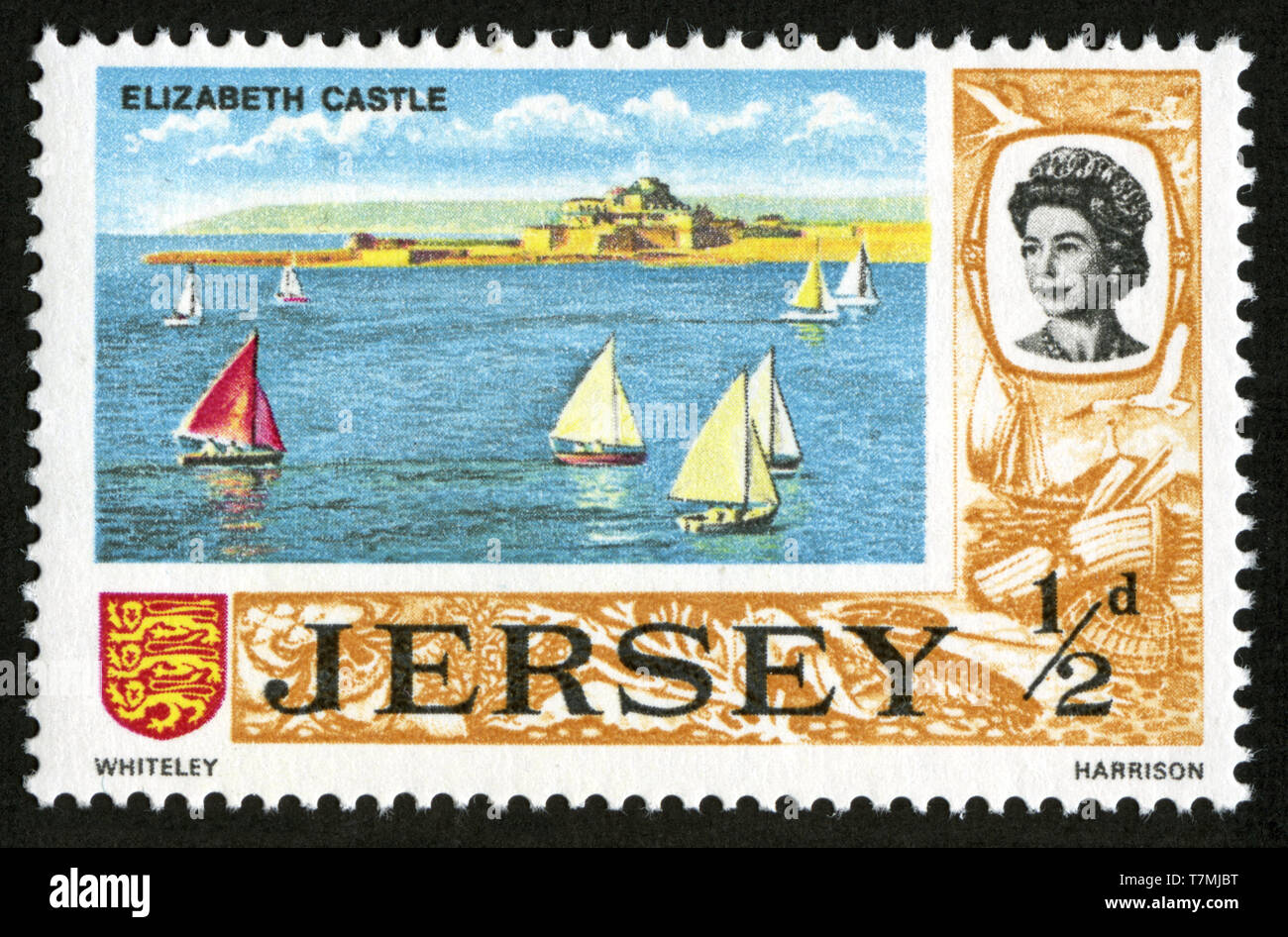 Postage Stamp Jersey Stock Photos & Postage Stamp Jersey Stock Images
