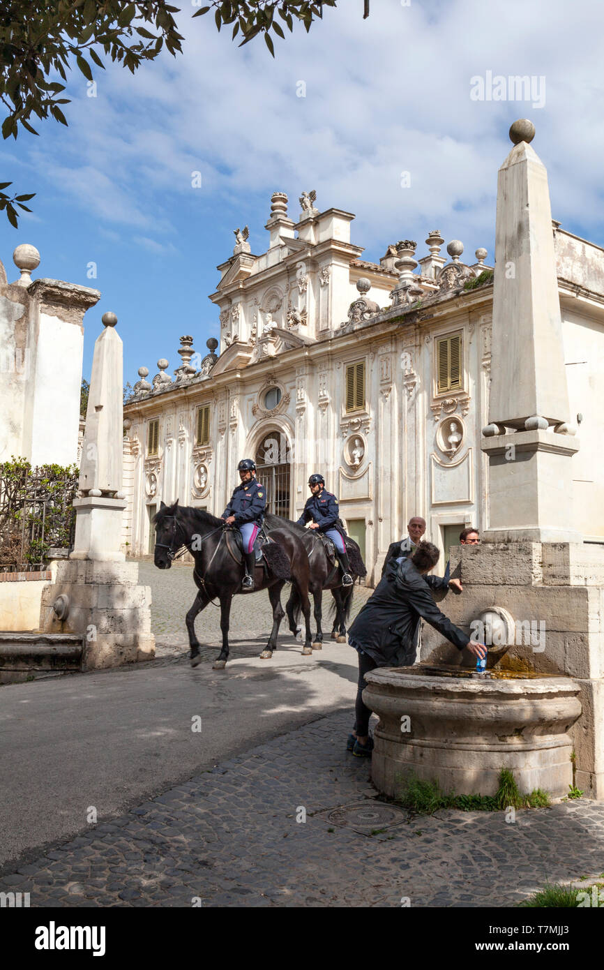 Galleria Borghese,Rome Italy. Stock Photo