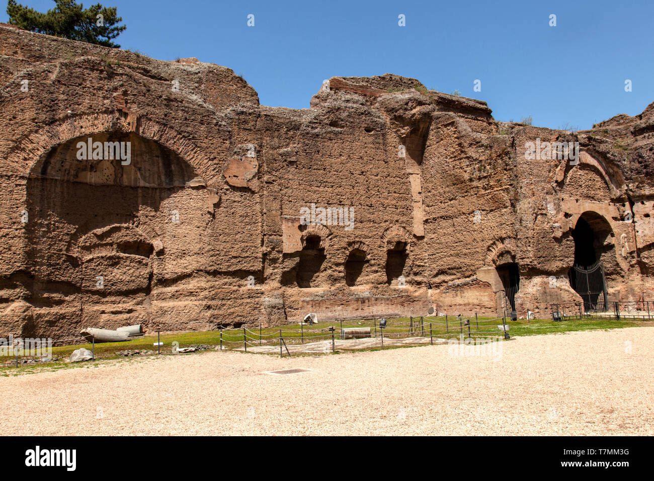 Baths Of Caracalla Italian Terme Di Caracalla In Rome Italy Stock baths-of-caracalla-italian-terme-di-caracalla-in-rome-italy-stock