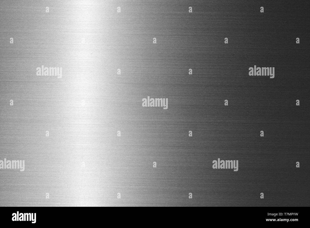 Brushed metal plate Stock Photo Alamy