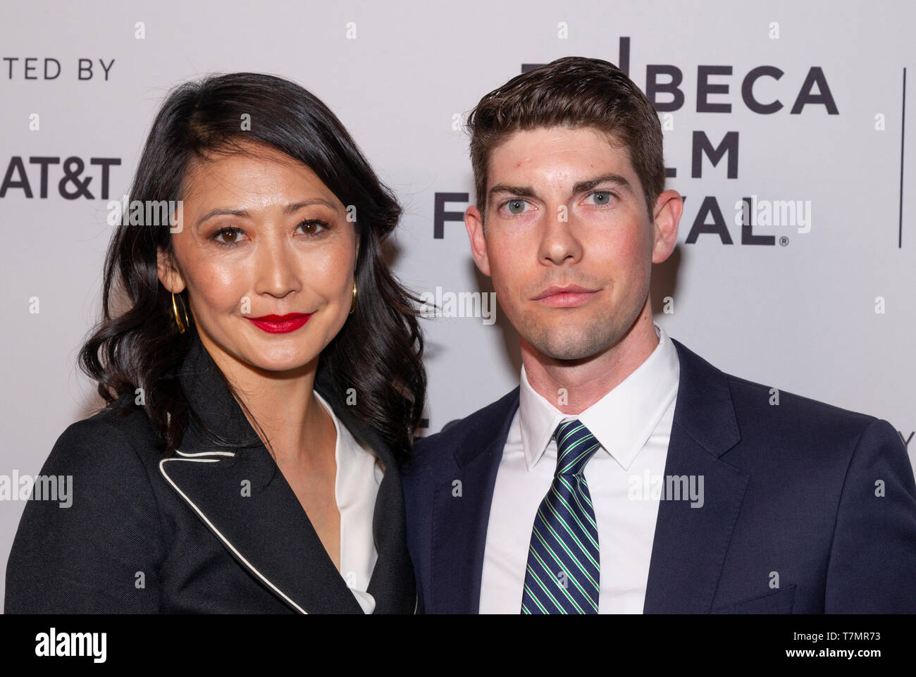 New York, NY April 26, 2019 Emily Taguchi and Jake Lefferman attend
