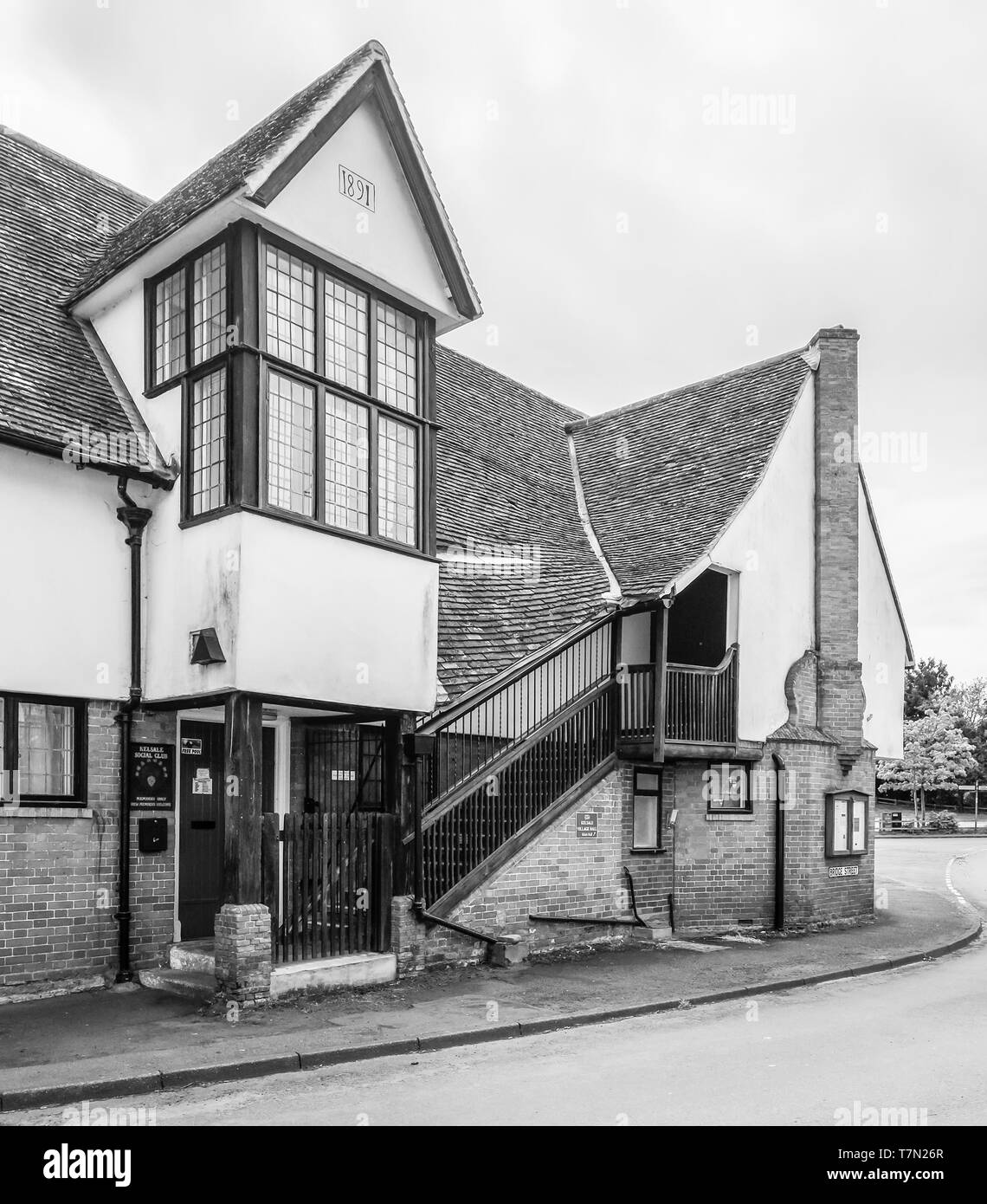 The village hall in Kelsale, Suffolk, designed by Edward Schröder Prior