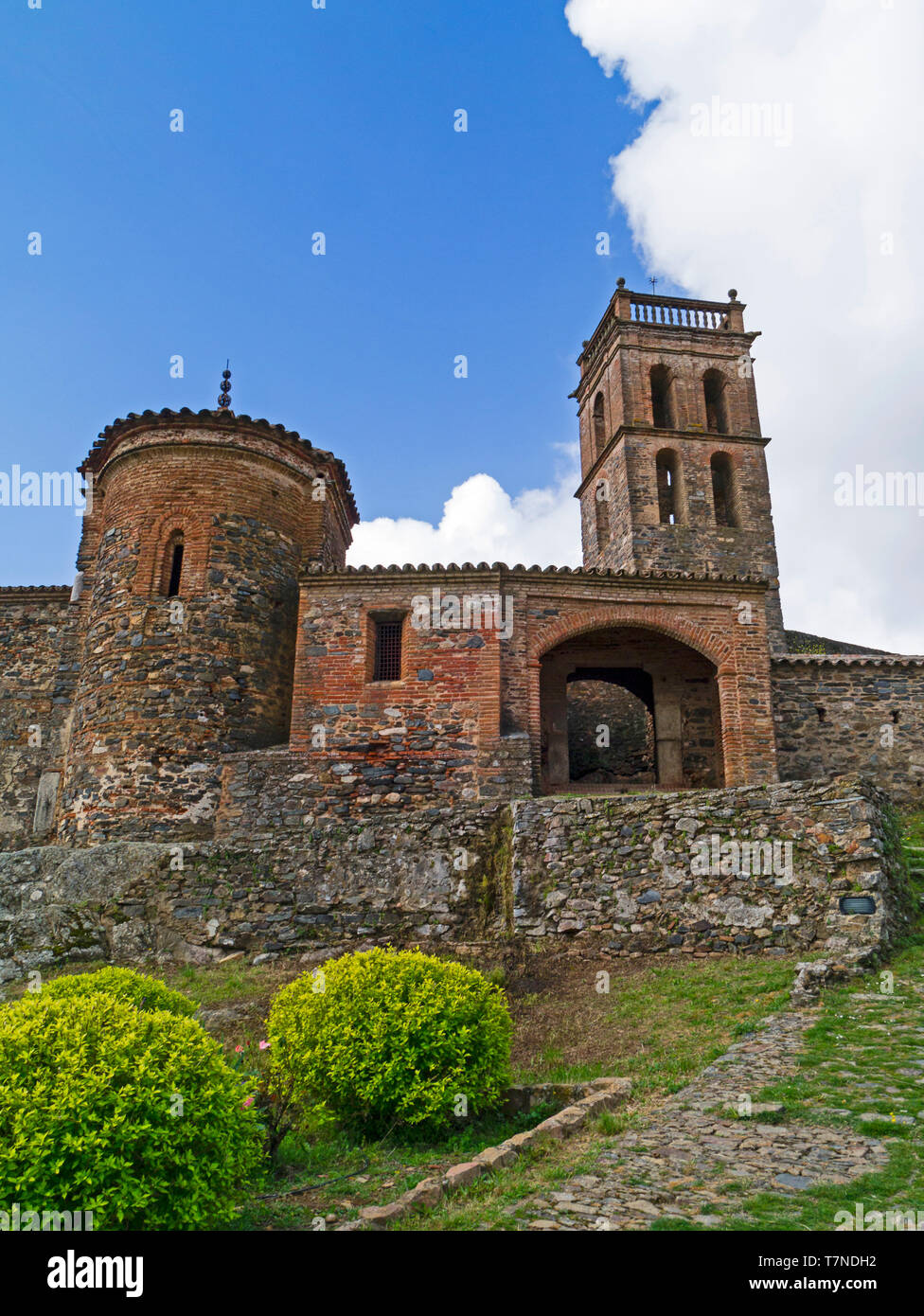 Castillo mezquita de almonaster la real hires stock photography and
