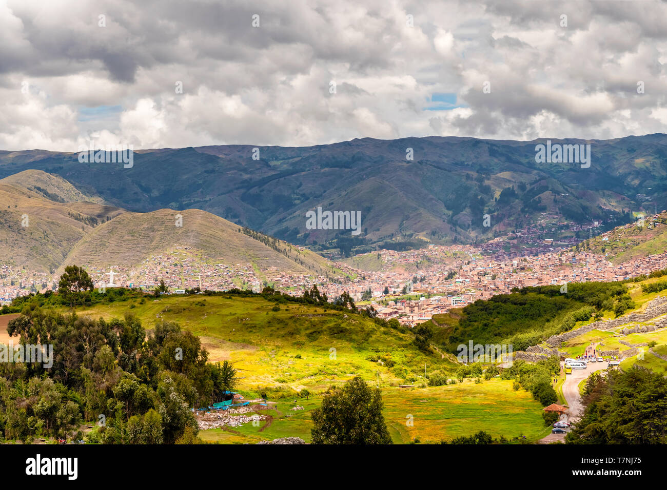sacsayhuaman-aerial-hi-res-stock-photography-and-images-alamy