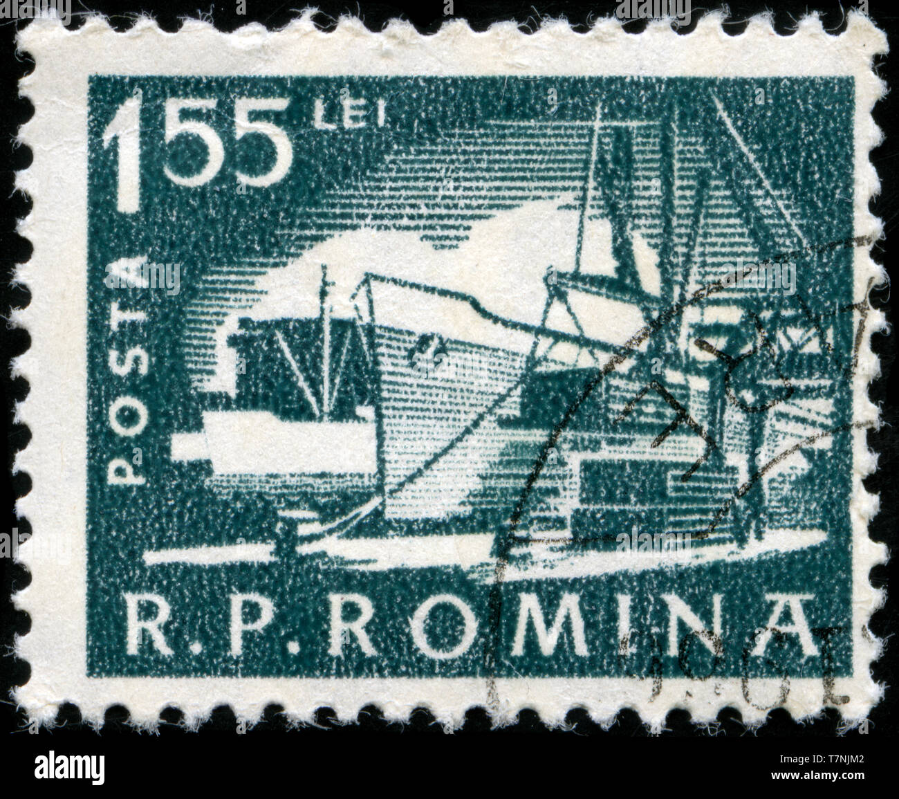 Postage stamp from Romania in the Daily life series issued in 1960